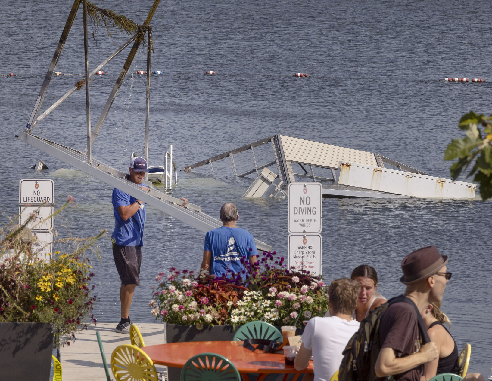 Questions remain unanswered about UW-Madison pier that collapsed